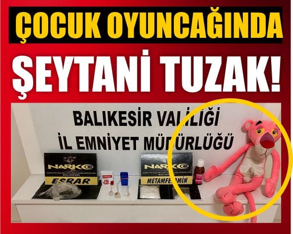 Çocuk Oyuncağında Şeytani Tuzak! 3 Gözaltı