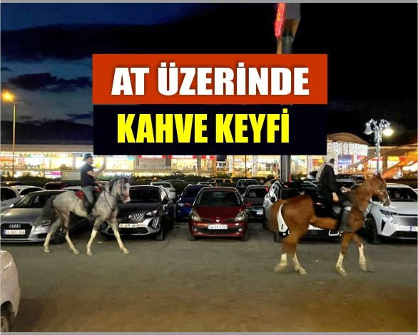 Edremit'Te At Sırtında Avm Keyfi