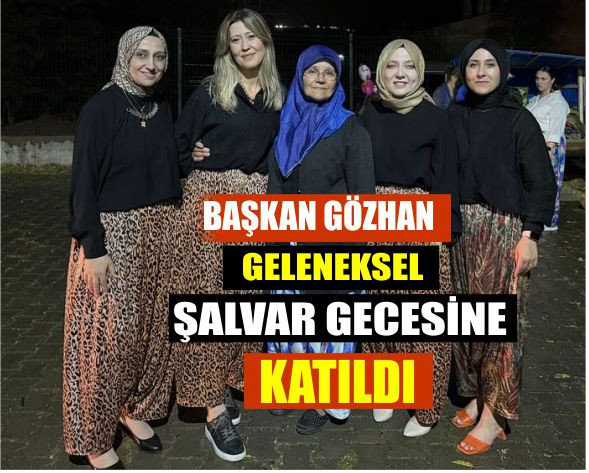 Balıkesir’de Geleneksel Şalvar Gecesi