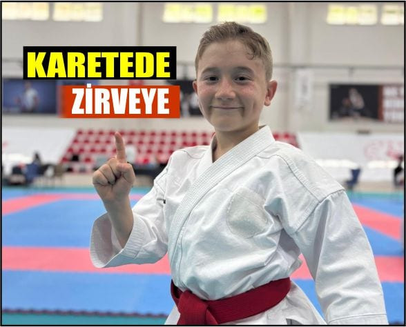 Büyükşehir’in Başarılı Öğrencisi Karatede Zirveye Yürüyor