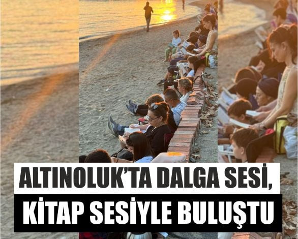 Altınoluk’ta Dalga Sesi, Kitap Sesiyle Buluştu