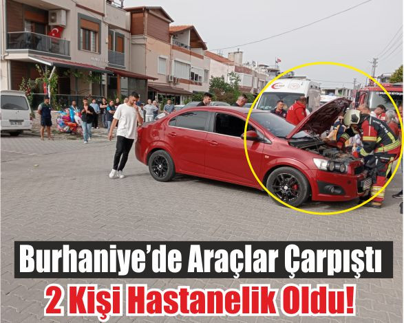 Sokak Ortasında Çarpıştılar! Yaralılar Var