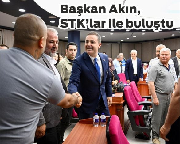 Başkan Akın, Stk’lar Ile Buluştu