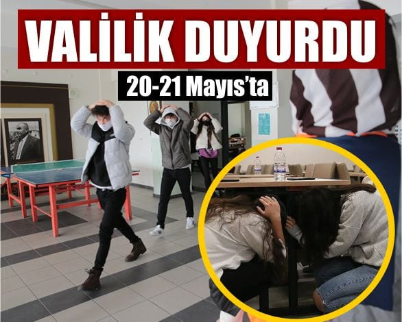Balıkesir’de Deprem Tatbikatı: 20-21 Mayıs’ta
