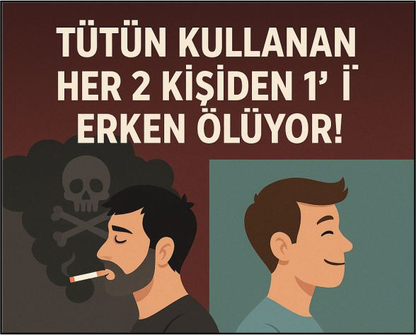Tütün Kullanan Her 2 Kişiden 1’I Erken Ölüyor!