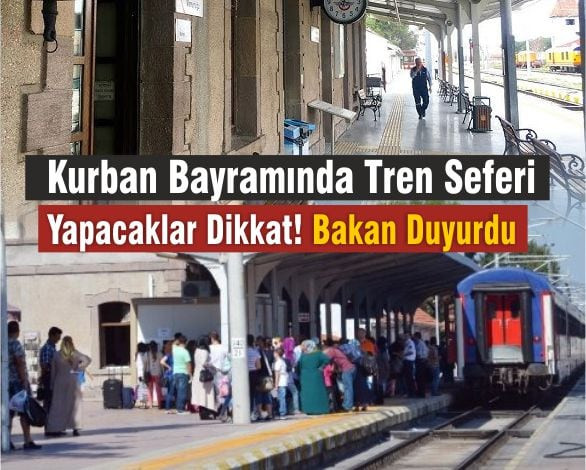 Bayramda Balıkesir’e Trenle Gelecekler Dikkat!