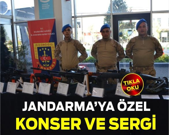 Balıkesir’de Jandarma’ya Özel Konser Ve Sergi