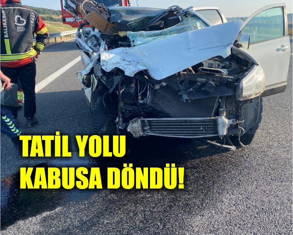 Seyir Halindeki Tıra Çarpınca... Otoyol Kan Gölüne Döndü!